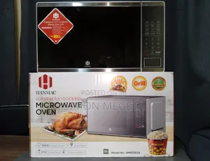 Silver Hanmac 20l Digital Plus Grill Microwave (3 Years Warranty)