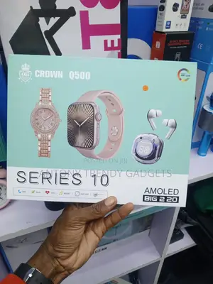 Crown Q500 Series 10 Smartwatch Amoled Display Bluetooth Call