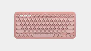 Logitech K380s Multi-Device Bluetooth Keyboard Tonal Rose