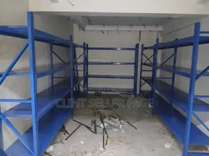 Blue Industrial Shelving / Industrial Shelves