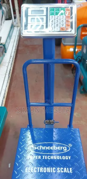 Schneeberg Platform Weighing Scale – 500kg Heavy-Duty.