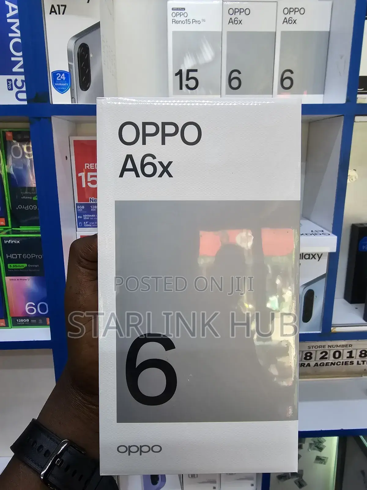 New Oppo A6x 128 GB