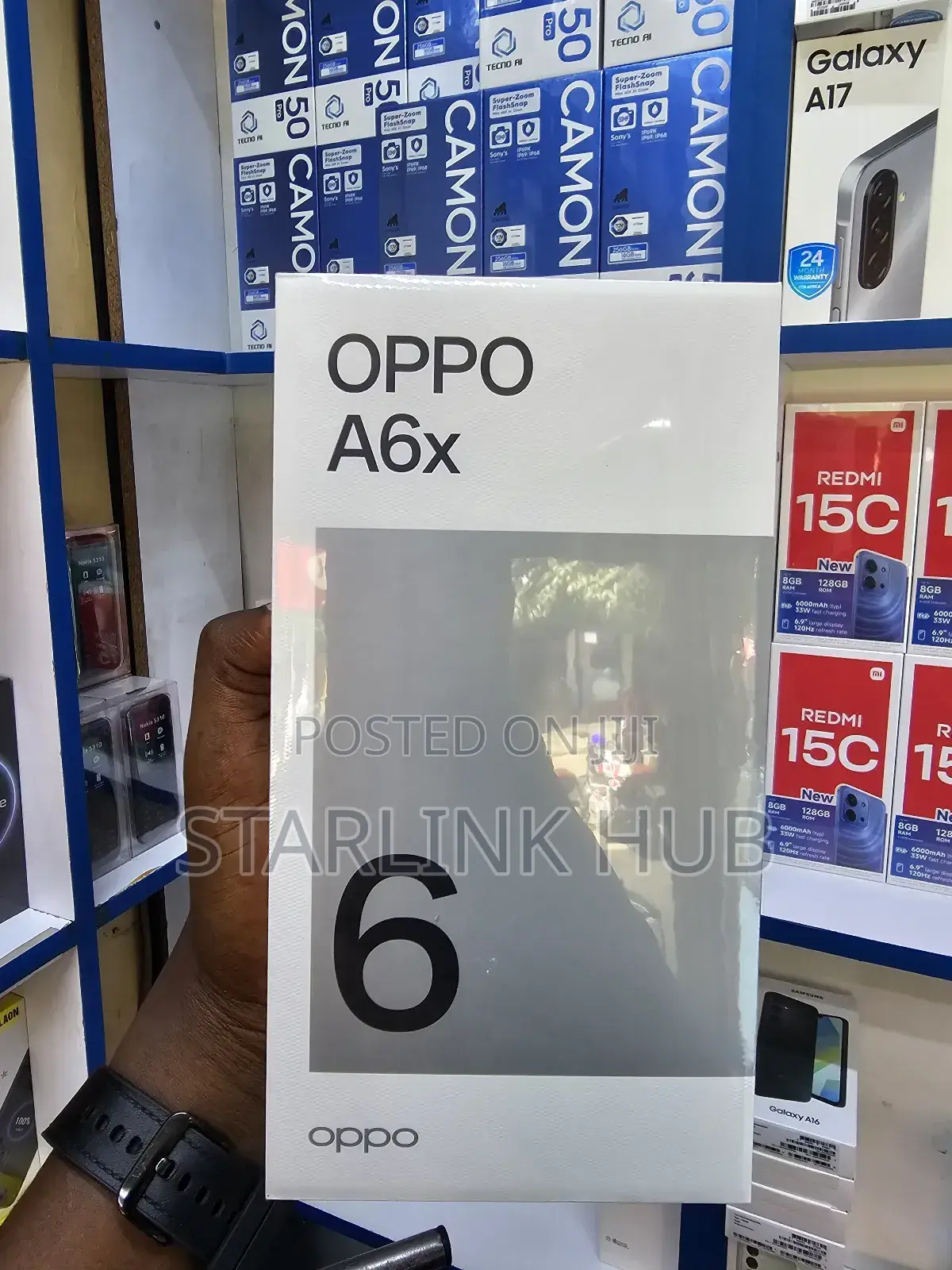 New Oppo A6x 128 GB