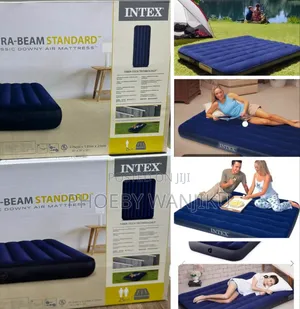 Intex Inflatable Mattress/Inflatable Mattress With Electric Pump