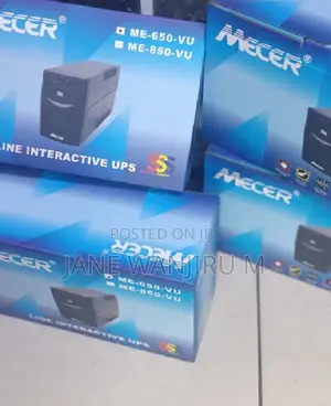 Mecer 850va (480w) Line Interactive Ups With Avr – Me-850-Vu