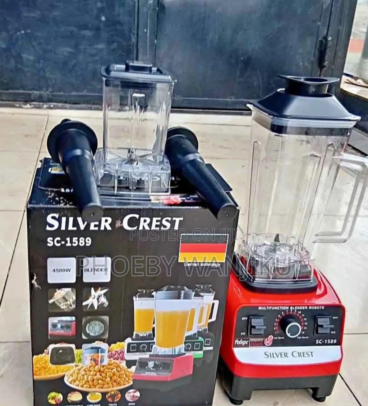 Silver Crest Blender/Affordable 4500w Silver Crest Blender
