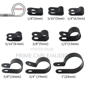 16mm R-Type Cable Clamp (Cable Clip)