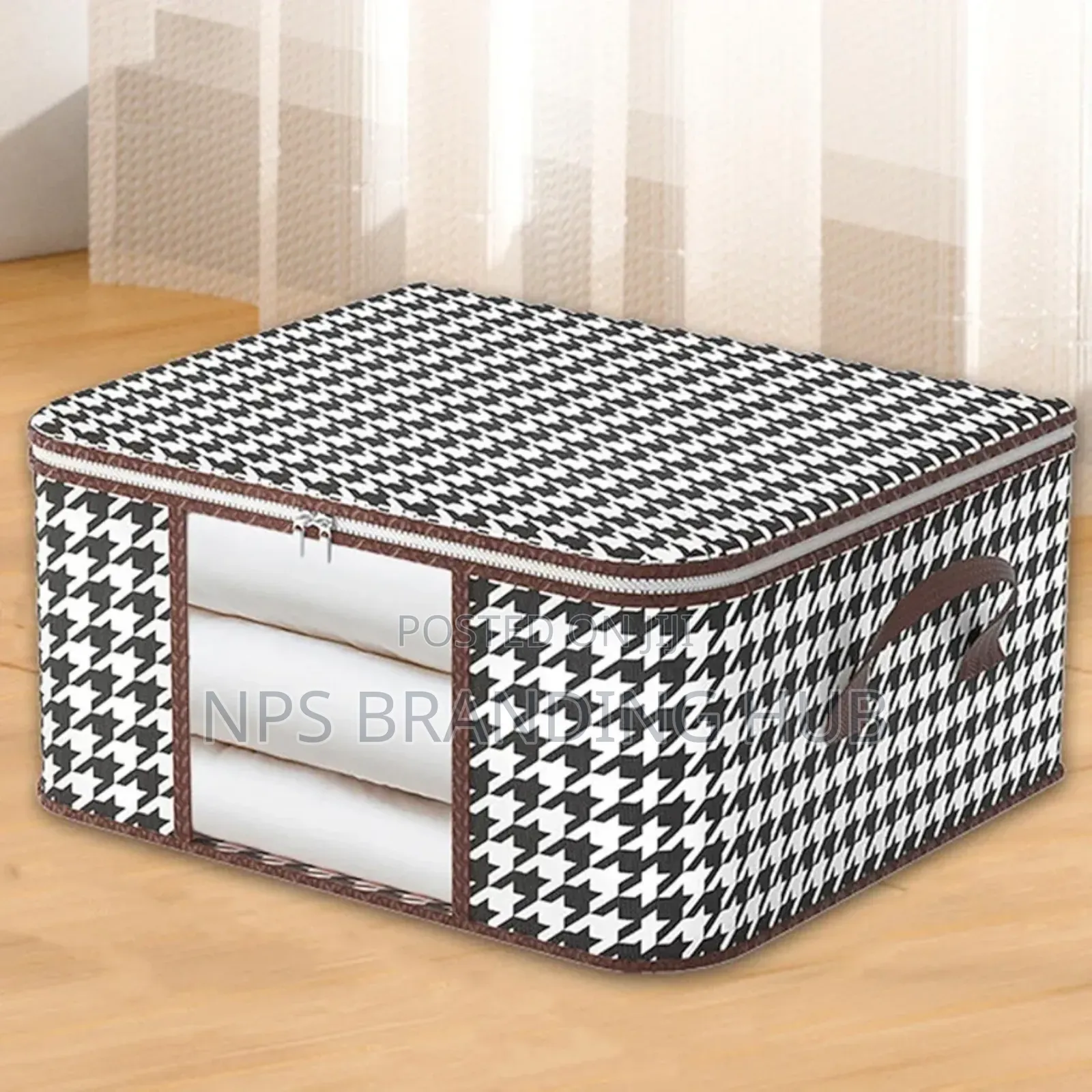 2in1 Foldable Large Cloth Organiser Storage Box S.A