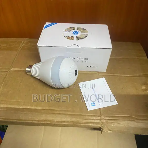 Smart Security Bulb Camera – Energy Efficient Design