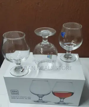 6 Pieces Short Wine Glasses 330ml