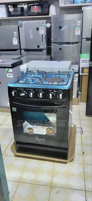 Roch 60×60 3+1 Burner Standing Cooker – Compact Efficient.