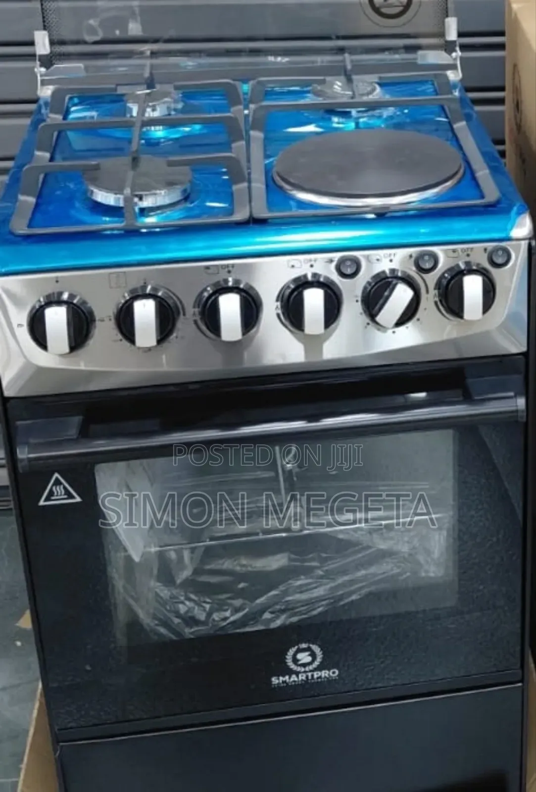 Smartpro 50×55 3 Gas + 1 Electric Standing Cooker