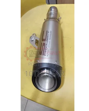 Muffler B01silver