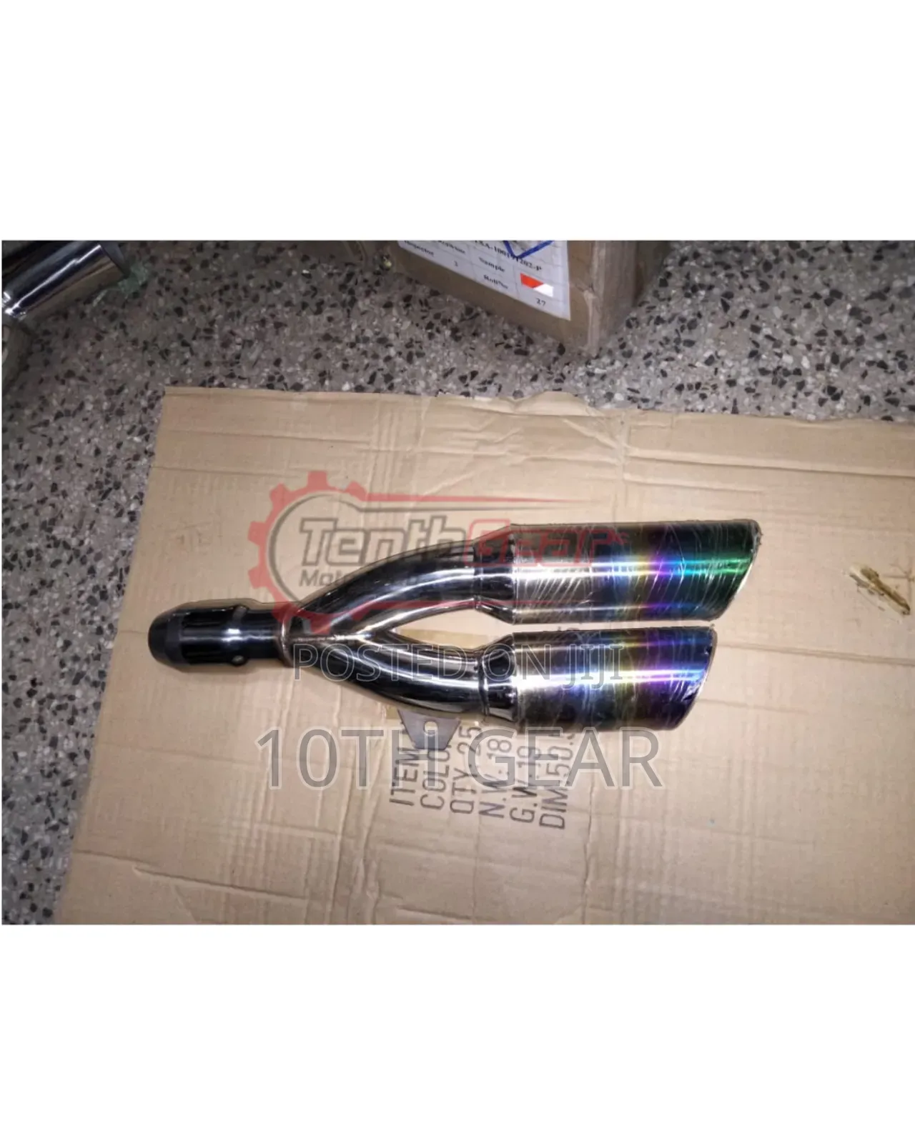 Muffler E-43 Chrome.
