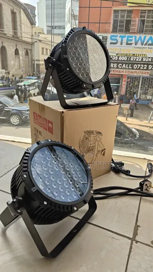 Strong Led Stage Lights, 54x3w RGBW Waterproof Led Par Light, DMX