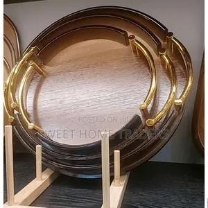3pcs Multi-Functional Bamboo Food Storage Trays 