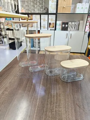 4pcs Set Acrylic Storage Containers*