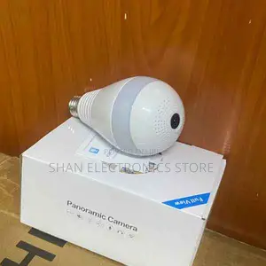 2.4/5g CCTV Bulb PTZ 1080p Hd E27 Wi-Fi Light Bulb Camera 360 Degree