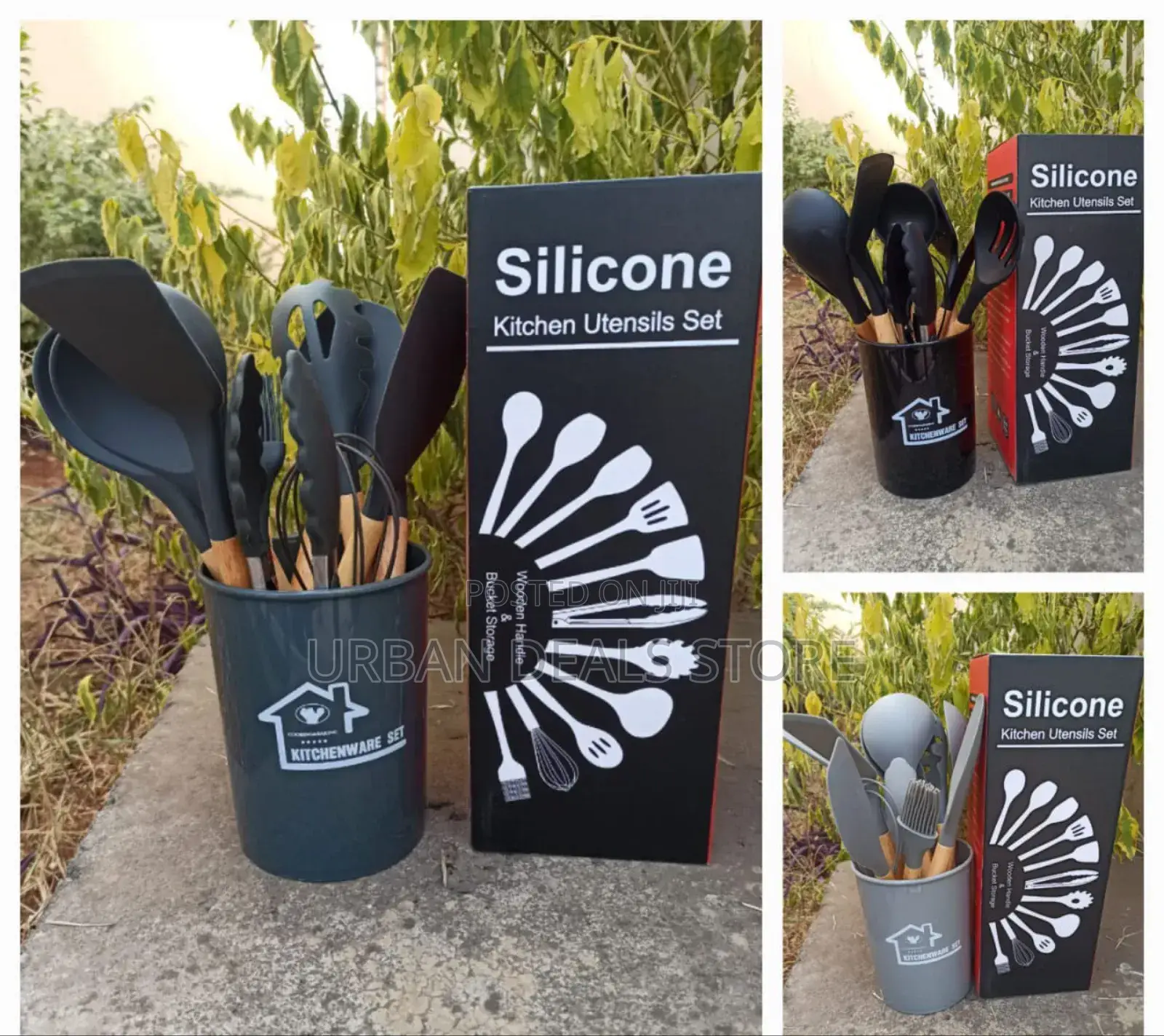 12 Pieces Silicone Spoons