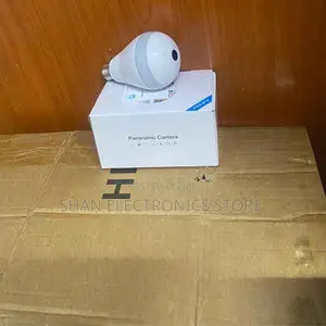 Video Quality Smart Monitoring 360 Rotation Panoramic 1080p Bulb Cam