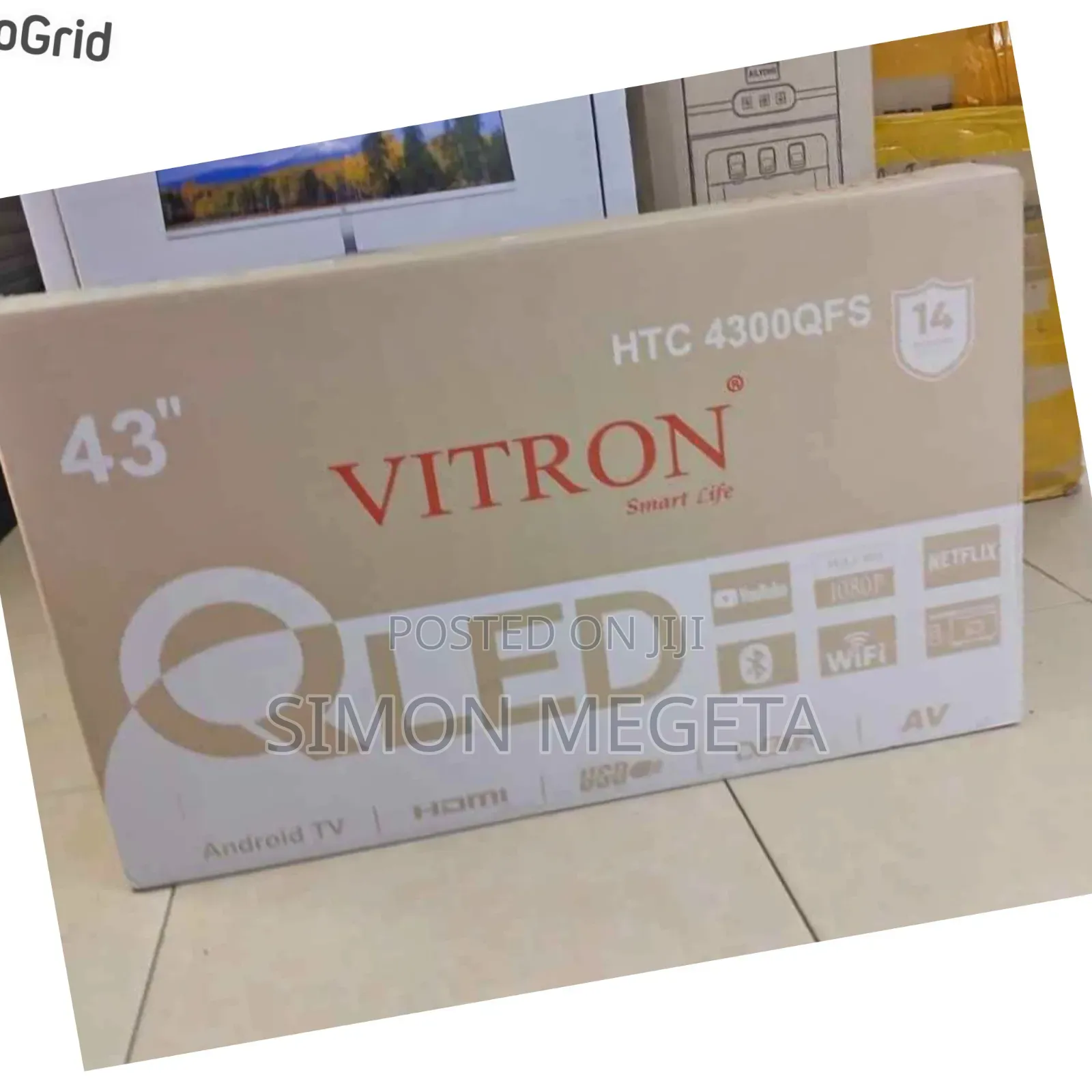 Available Vitron 43 Inches Qled