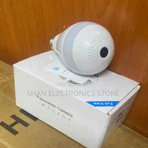 Remote Viewing 360° 1080p Rotation Panoramic Bulb Camera