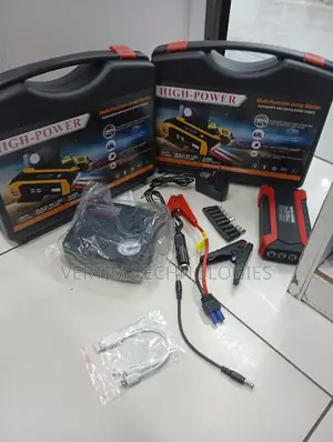 12v 99800mah Car Jump Starter With Built-in Tire Inflator Power Bank