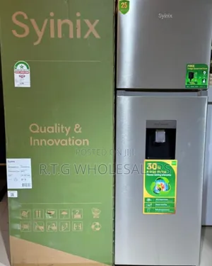 Syinix 257l Double Door Refrigerator No Frost Dispenser