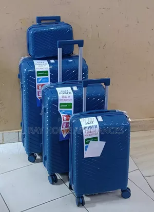 Luxurious Rubber Suitcase Set 4 in 1
