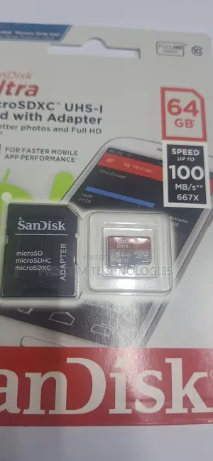 64gb Memory Card Microsd Card With Memory Reader Adapter