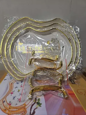 3 PCS Acrylic Bell Tray.