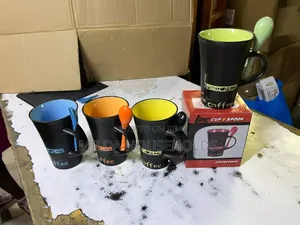 Gift Mug Ceramic With a Spoon