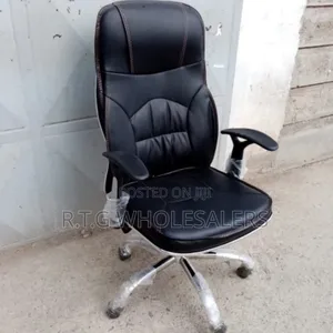 Executive Boss Office Chair High Back Leather