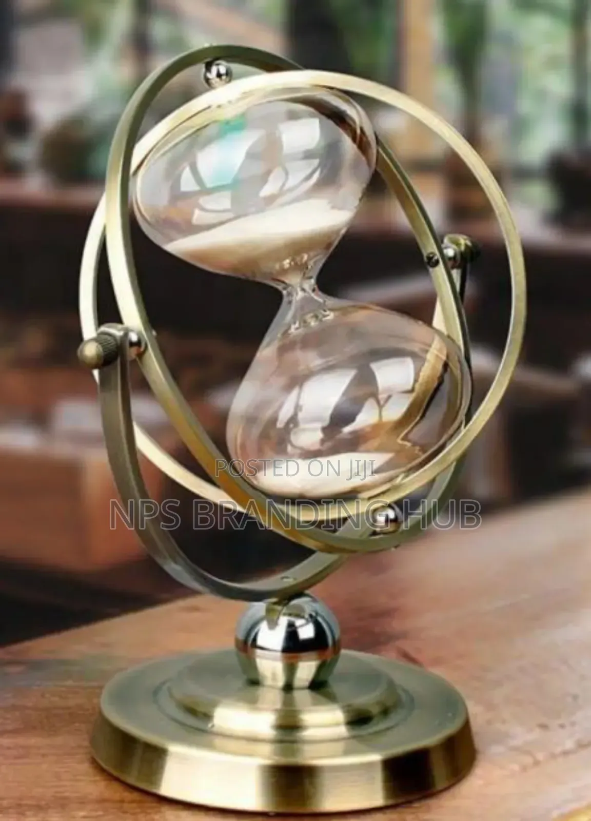 Creative Metal Hourglass Ornaments Decor Hp