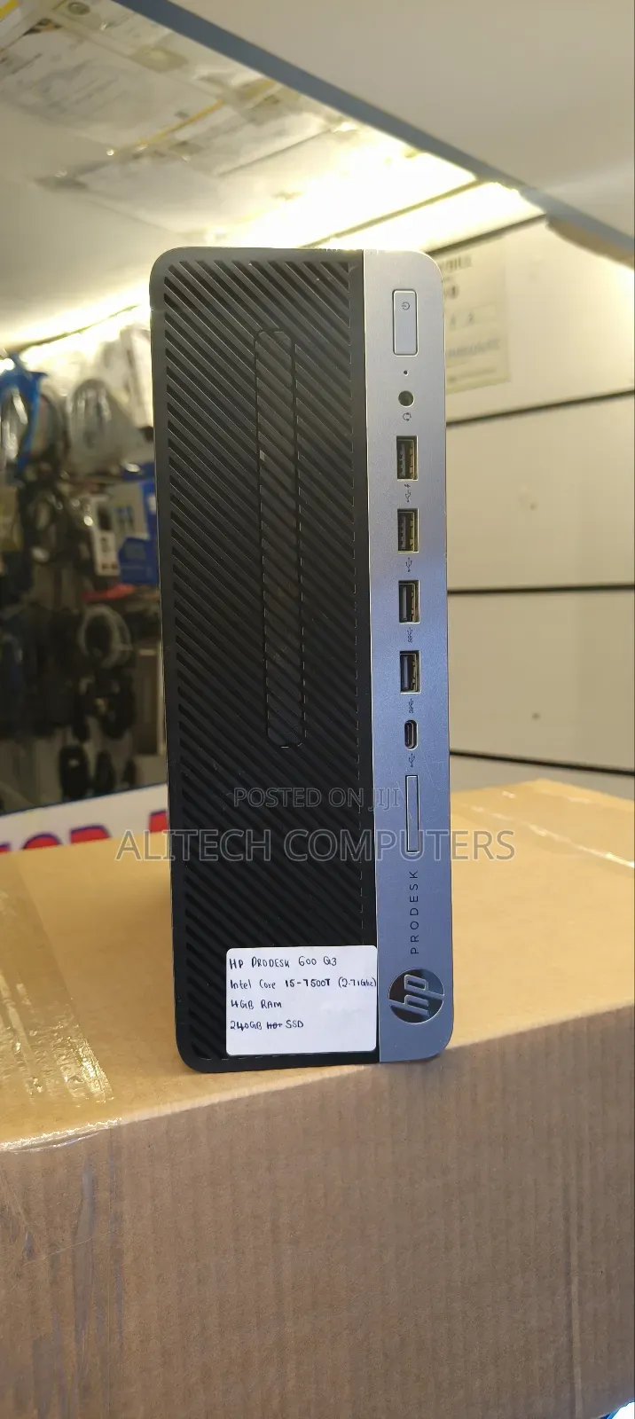 Desktop Computer HP 8GB Intel Core i5 SSD 256GB