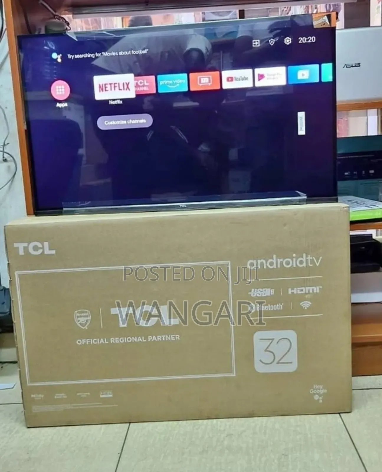 Frameless TCL 32 Inch Smart Android