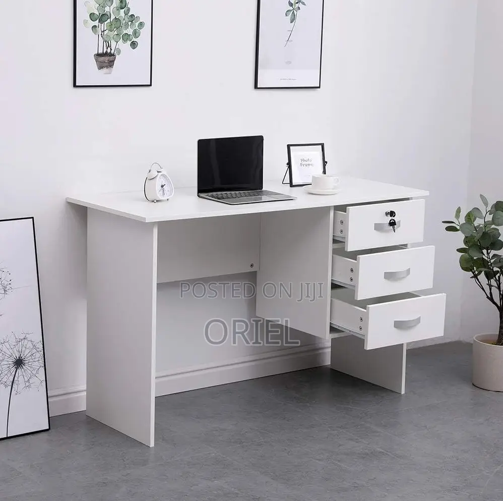 Office Tables: Home Study Desk With Organized Storage Solutions