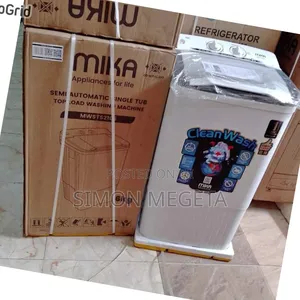 New Mika 10 KGS Twin Tub Washing Machine With Air Dryer