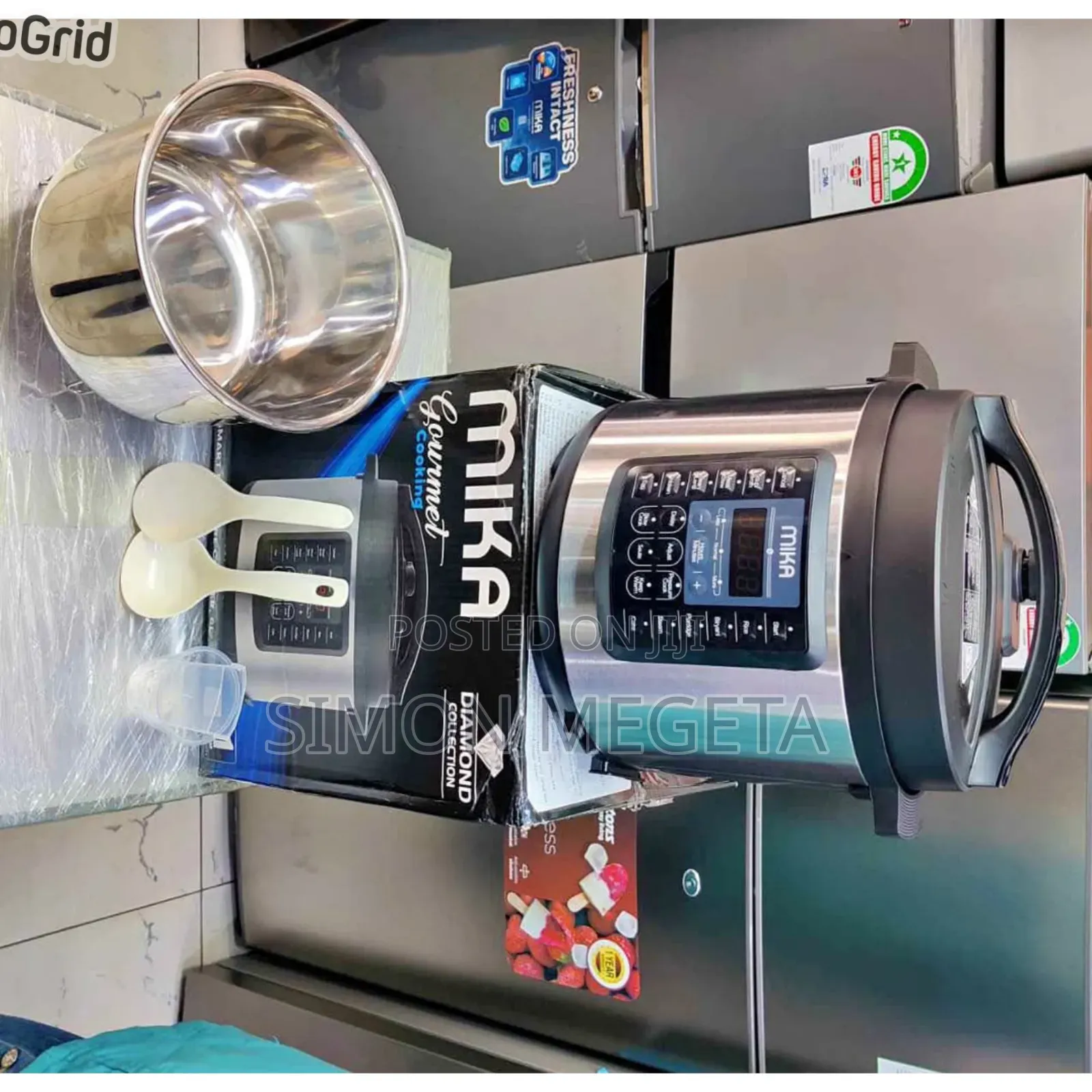 Mika 6 Litres Electric Pressure Cooker Available