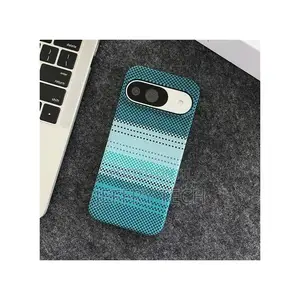 Magnetic Case Compatible With Google Pixel 9, Carbon Fiber Aramid Grad