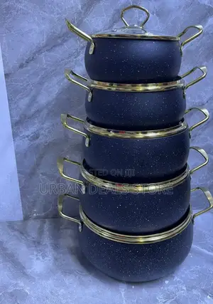 10pcs Amber Cookware Set