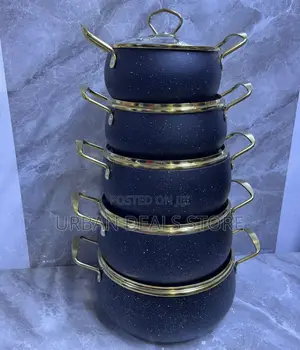 10pcs Amber Cookware Complete Set