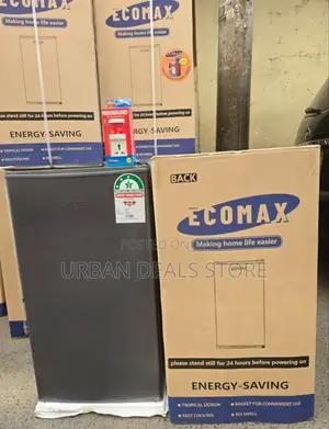 Ecomax 90 Litres Dark Silver Single Door Refrigerator With Free Guard