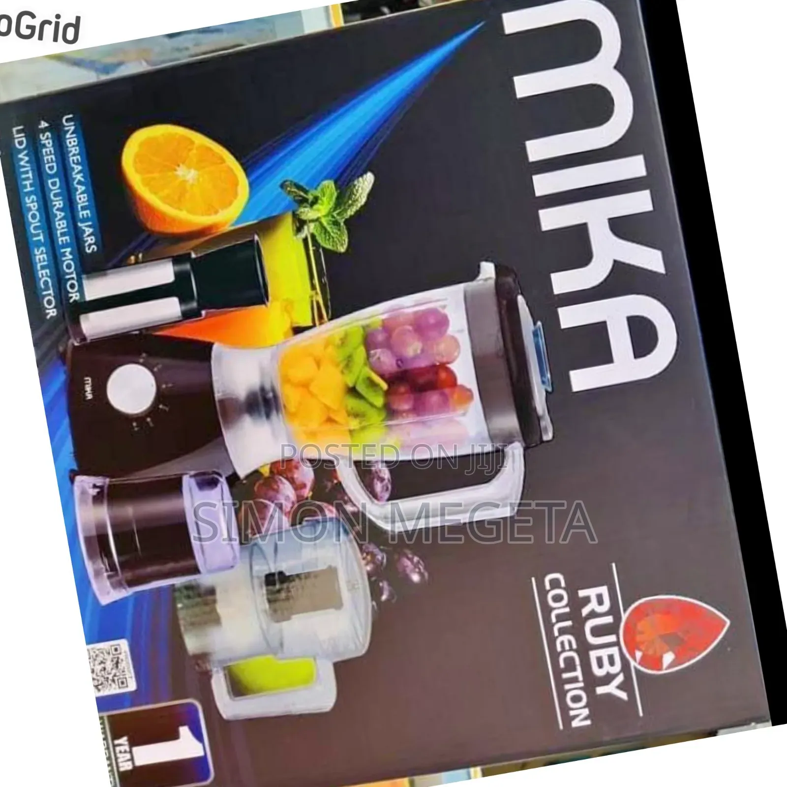 Restocked Mika 2 in 1 Blender Available
