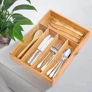 Eco Friendly Non-Expandable 5 Slot Cutlery Organizer