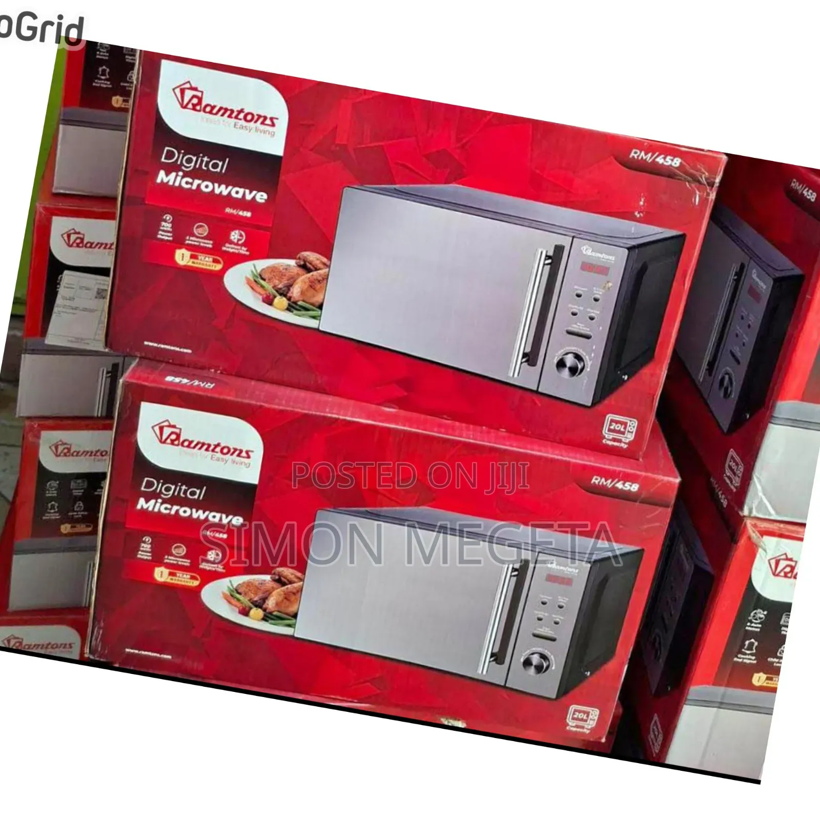 Ramton 20 Litres Microwave Available