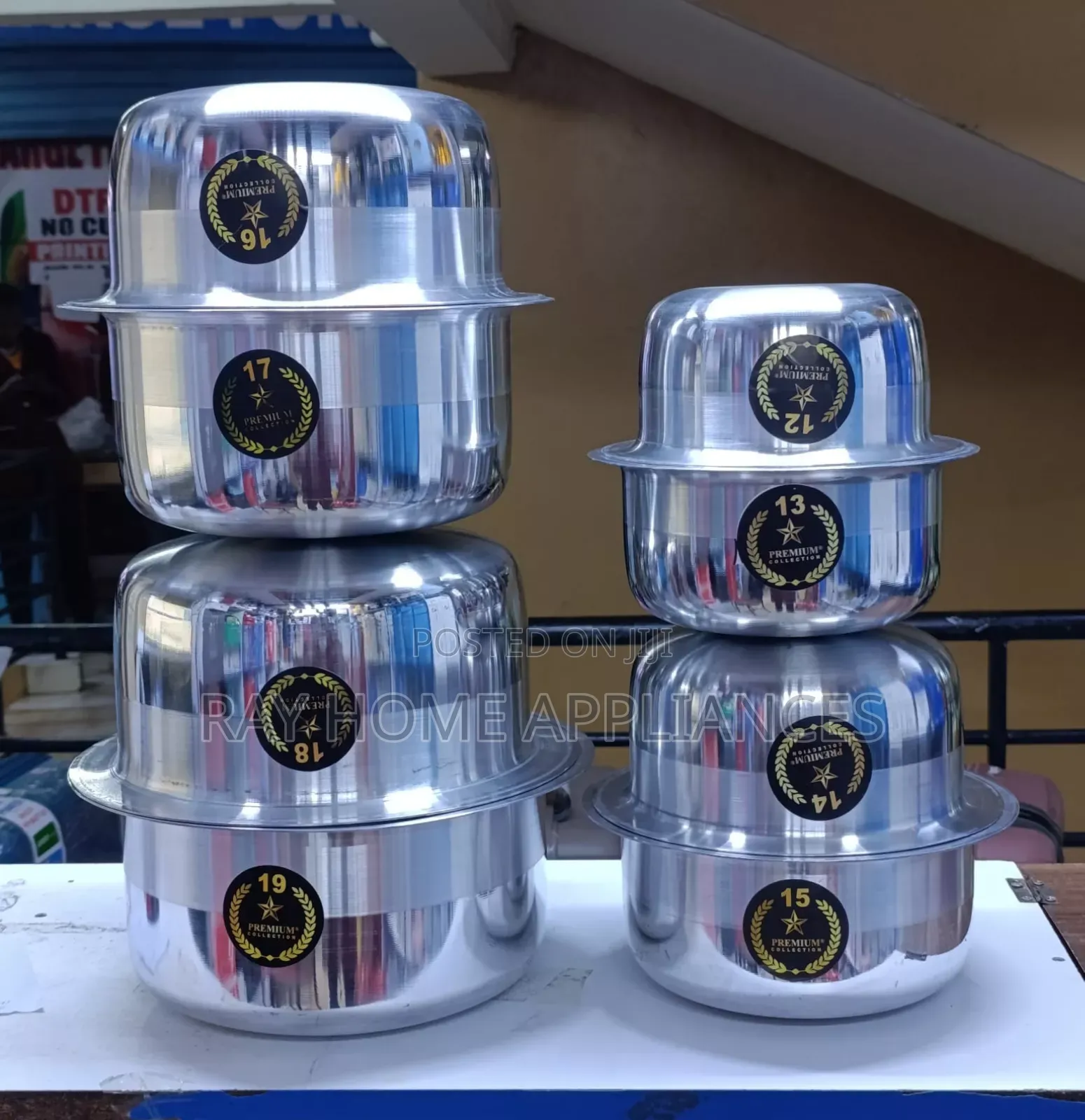 Premium Heavy Duty
12pieces Sufuria