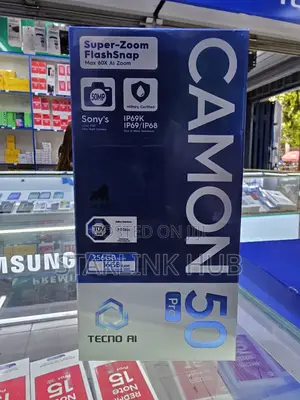 New Tecno Camon 50 Pro 256 GB Gray