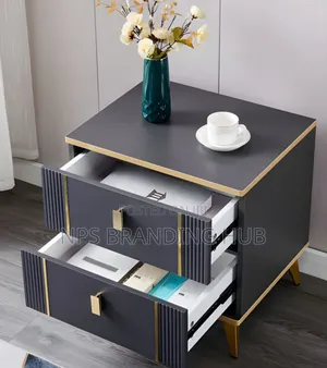 Night Stand With 2 Drawers/Bedside Table Ip