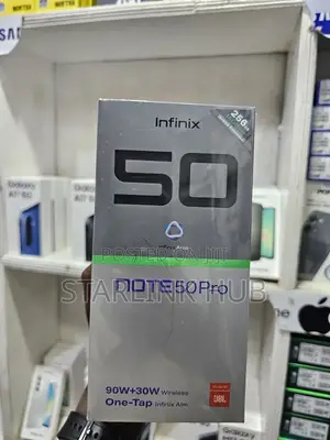 New Infinix Note 50 Pro 4G 256 GB